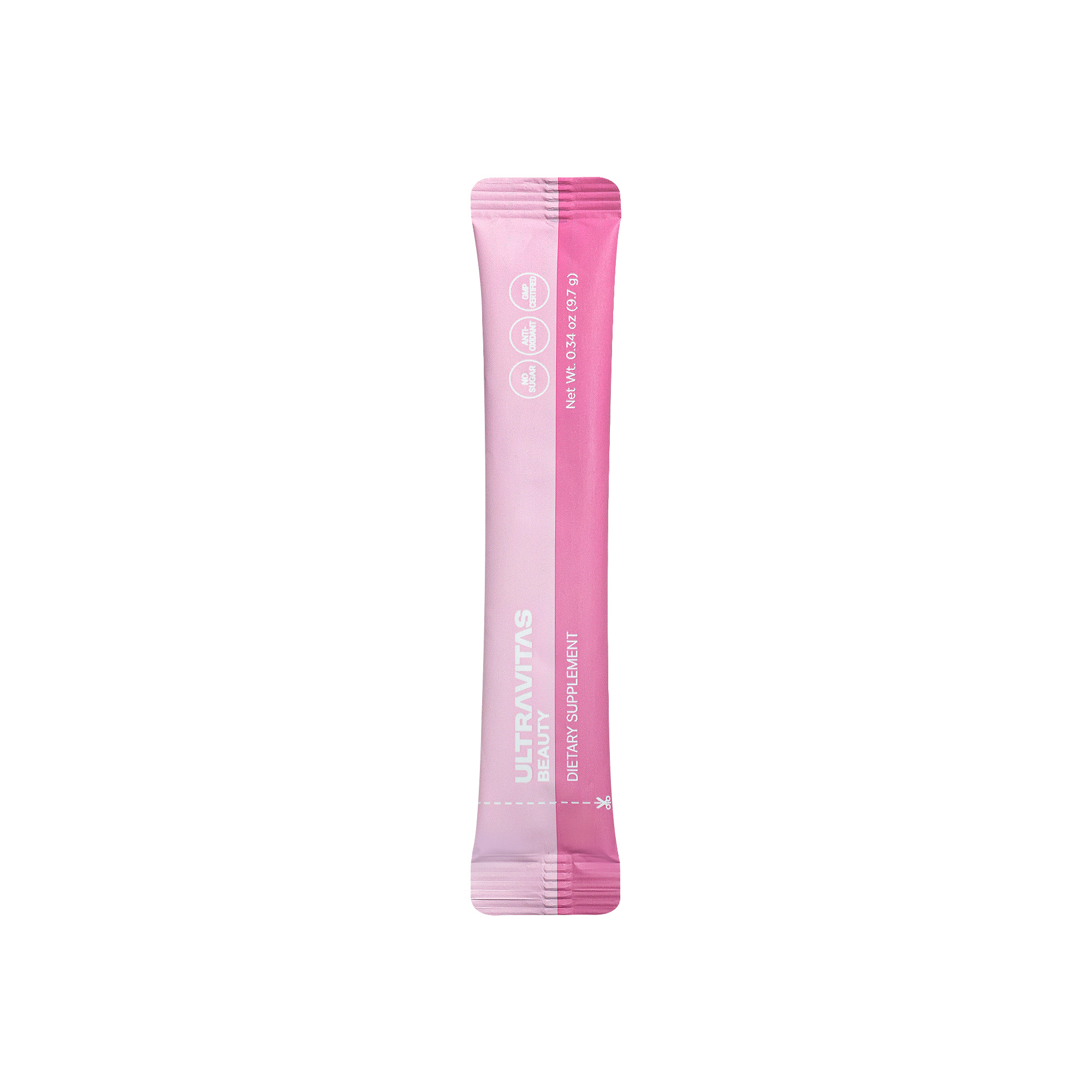 UltraVitas Beauty (Korean Plum) single-serve powder stick pack