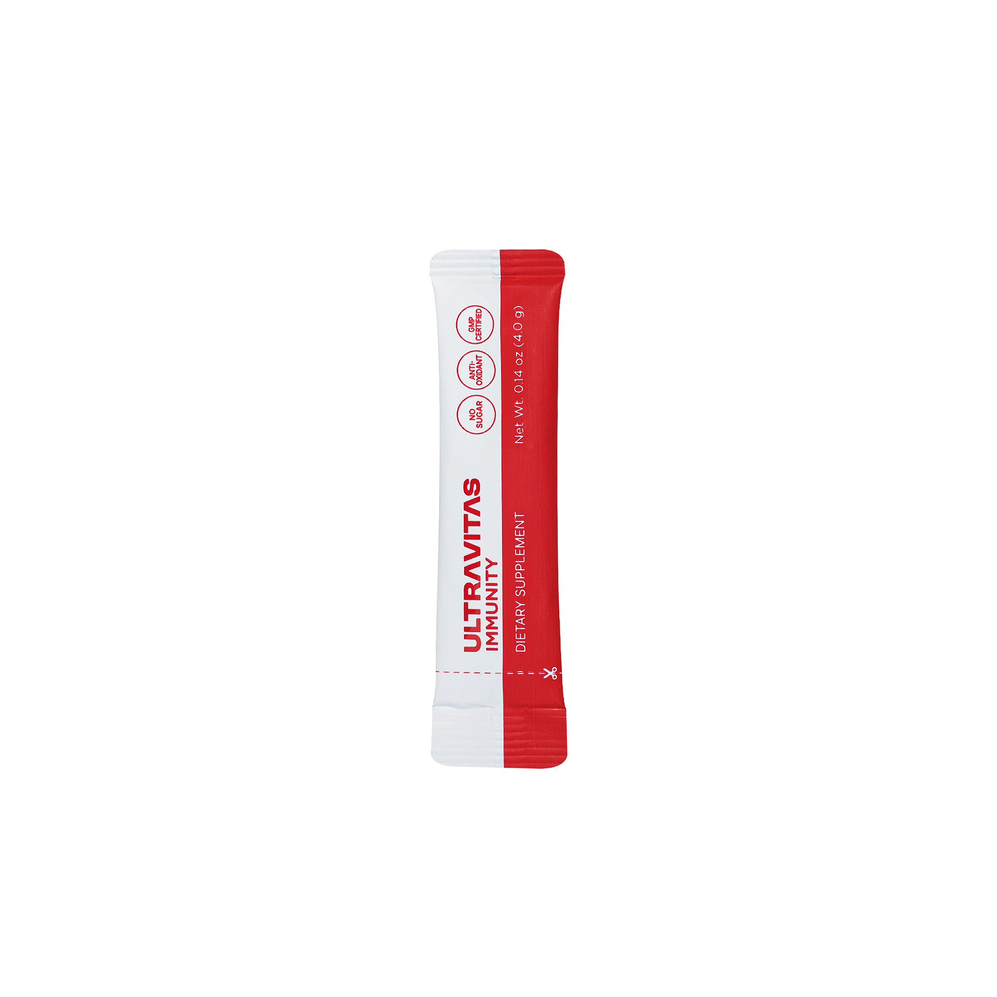 UltraVitas Immunity (Apple) single-serve powder stick pack